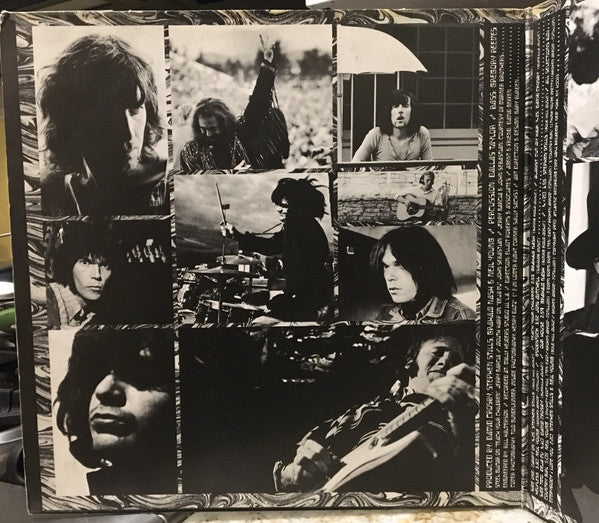 Crosby, Stills, Nash & Young : Déjà Vu (LP, Album, Gat)