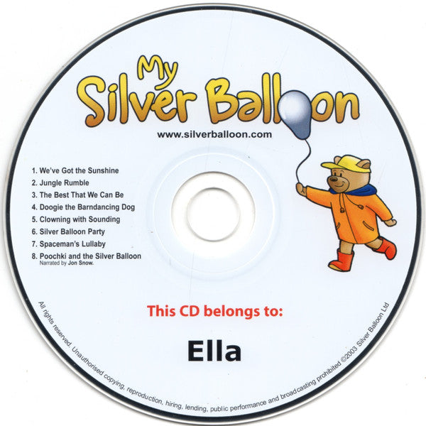 Mathew Priest, Patrick Byrne (3), Beccy Byrne : My Silver Ball1on (CD)