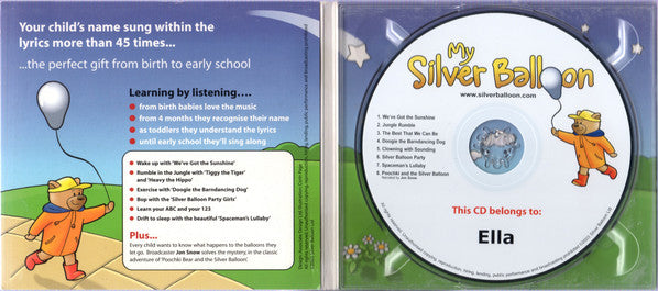 Mathew Priest, Patrick Byrne (3), Beccy Byrne : My Silver Ball1on (CD)