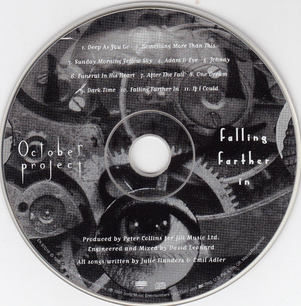 October Project : Falling Farther In (CD, Album, RP, Pit)