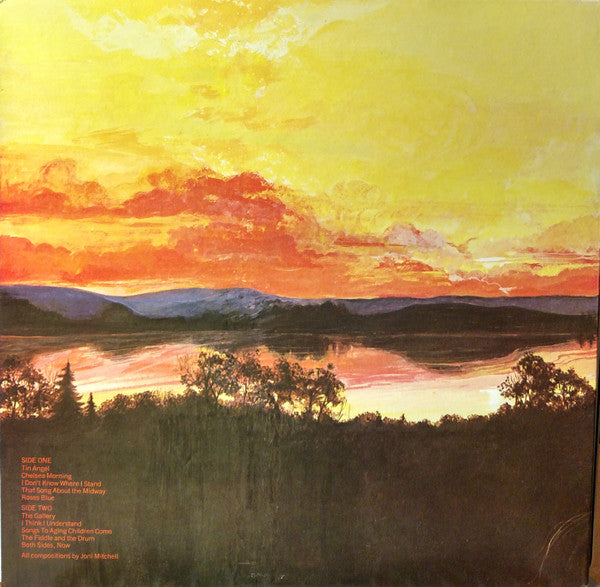 Joni Mitchell : Clouds (LP, Album, RE, Jac)