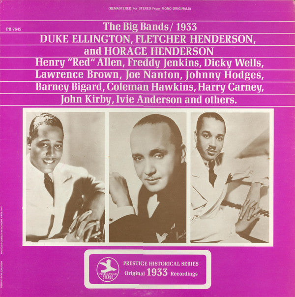 Various : The Big Bands/1933 (LP, Comp, RM)