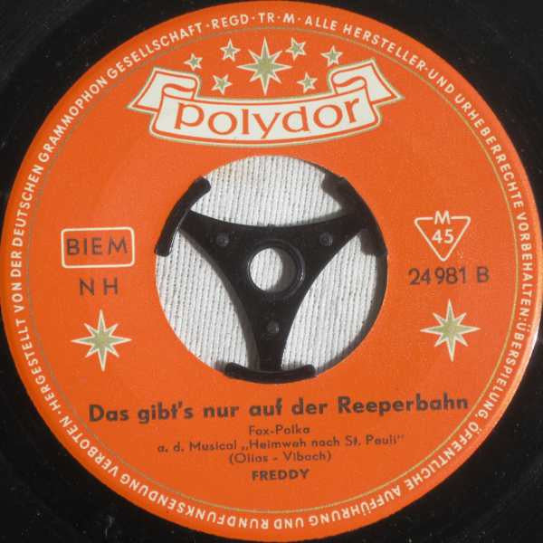 Freddy Quinn : Junge, Komm Bald Wieder (7", Single, Mono)