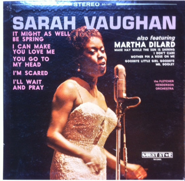 Sarah Vaughan Also Featuring Martha Dilard, Fletcher Henderson And His Orchestra : Sarah Vaughan (LP, Comp)