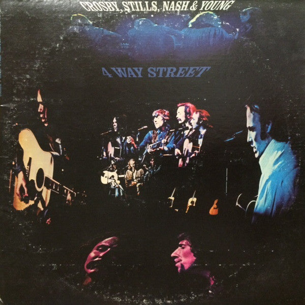 Crosby, Stills, Nash & Young : 4 Way Street (2xLP, Album, RE, RI-)