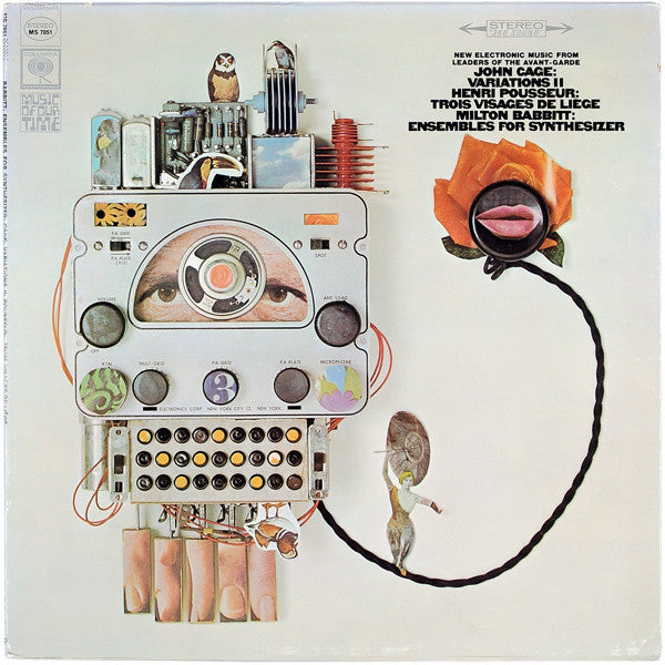 John Cage, Henri Pousseur, Milton Babbitt : New Electronic Music From Leaders Of The Avant-Garde (LP, Album)