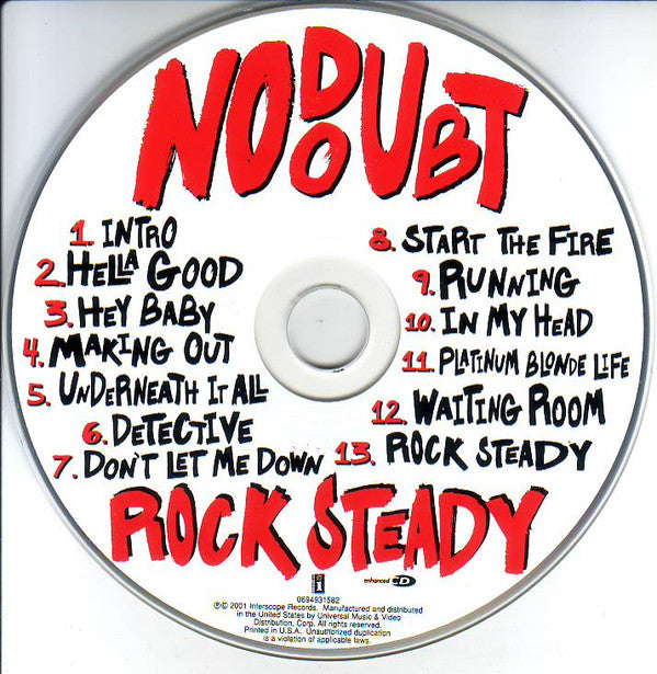 No Doubt : Rock Steady (CD, Album, Enh, RE)