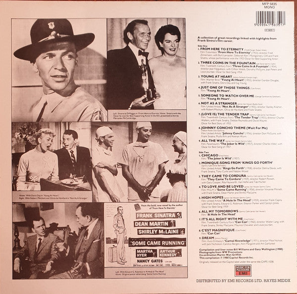 Frank Sinatra : Screen Sinatra (LP, Comp, RE)