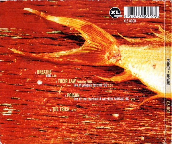The Prodigy : Breathe (CD, Single, RP, Dig)