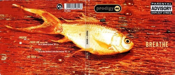 The Prodigy : Breathe (CD, Single, RP, Dig)