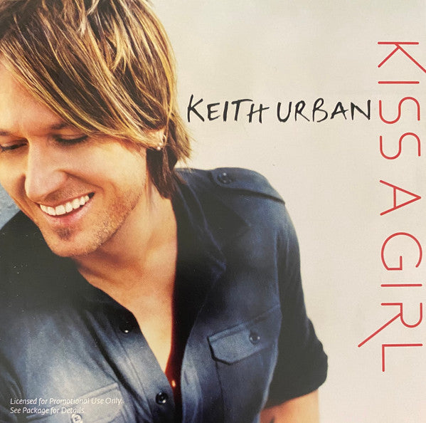 Keith Urban : Kiss A Girl (CD, Single, Promo)