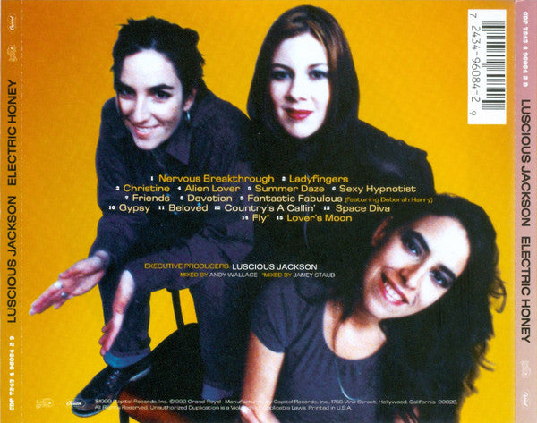 Luscious Jackson : Electric Honey (CD, Album)
