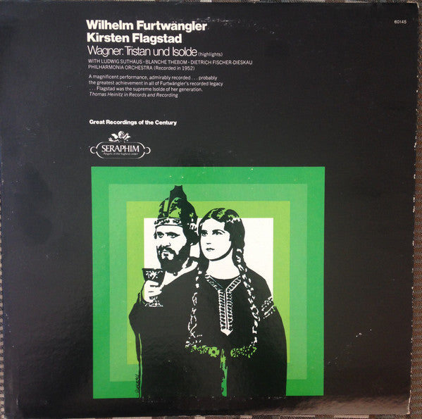 Wilhelm Furtwängler, Kirsten Flagstad : Wagner: Tristan Und Isolde (Highlights) (LP, Album, Mono)