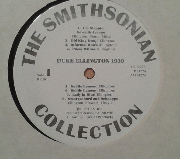 Duke Ellington : Duke Ellington 1939 (2xLP, Album, Comp, Mono, Ter)