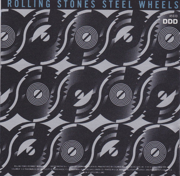 The Rolling Stones : Steel Wheels (CD, Album)