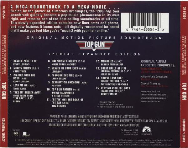 Various : Top Gun (Special Expanded Edition) (CD, Album, RE, RM, S/Edition)