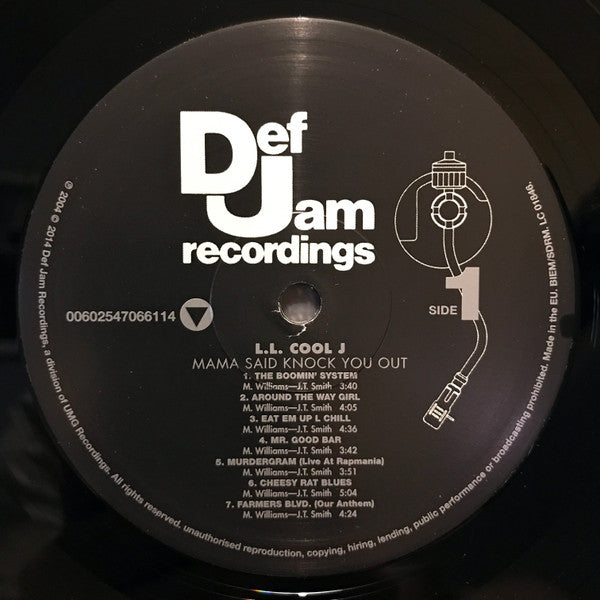L.L. Cool J* : Mama Said Knock You Out  (LP, Album, RE, 180)