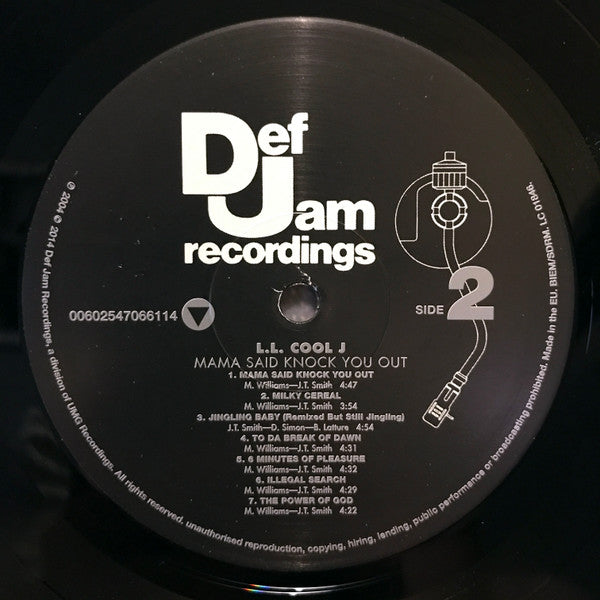 L.L. Cool J* : Mama Said Knock You Out  (LP, Album, RE, 180)