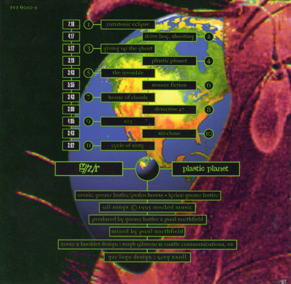 G//Z/R : Plastic Planet (CD, Album)