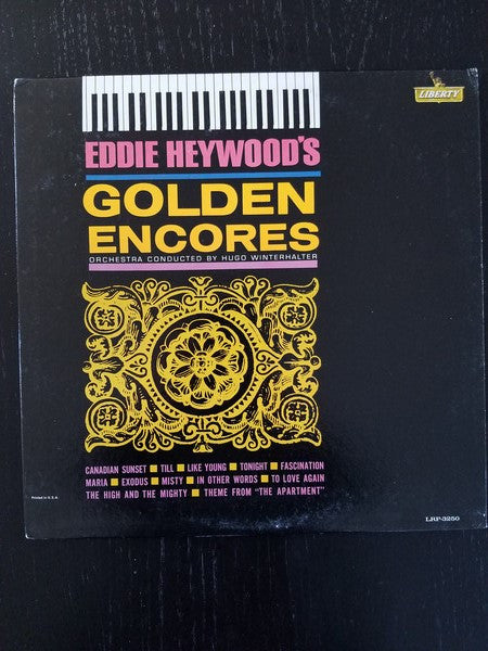 Eddie Heywood And His Orchestra : Golden Encores (LP)