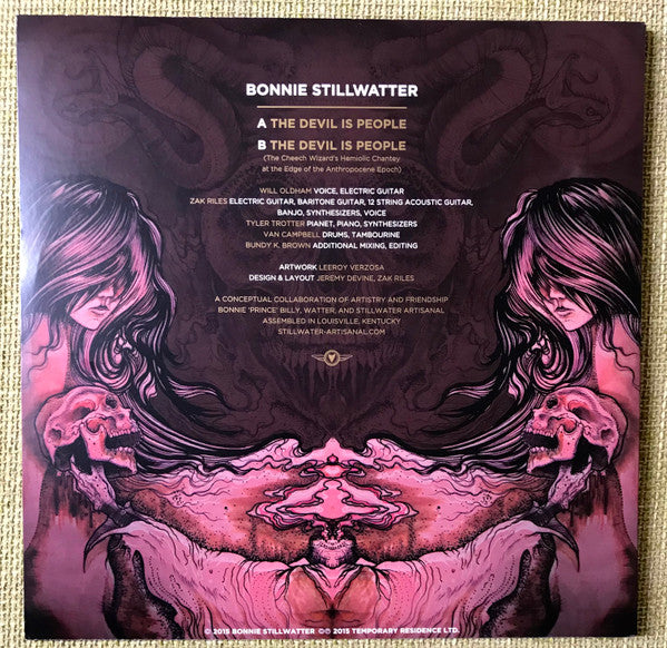 Bonnie Stillwatter : The Devil Is People (12", EP, Ltd, Lig)