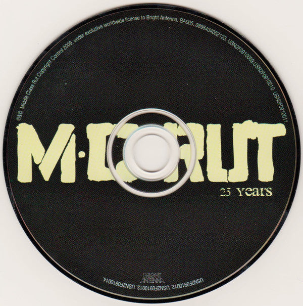 Middle Class Rut : 25 Years (CD, EP, Dig)
