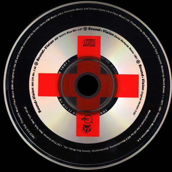David Bowie vs 808 State : Sound + Vision (Remix) (CD, Maxi, RP)
