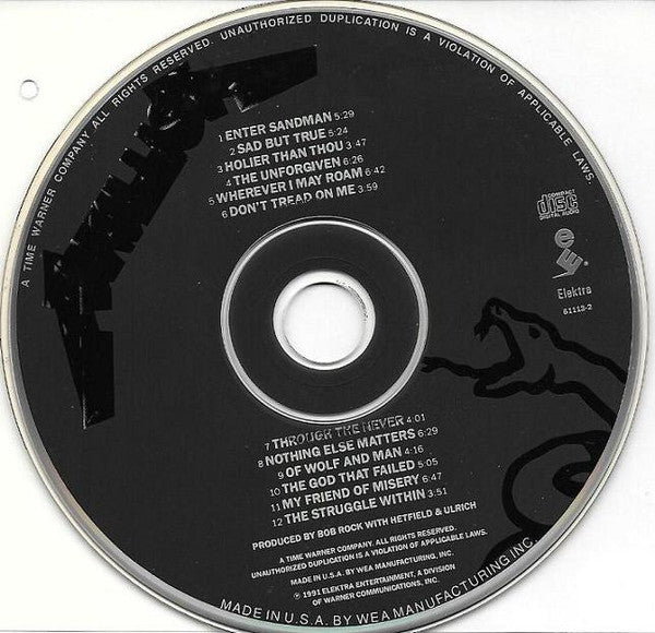 Metallica : Metallica (CD, Album, SRC)