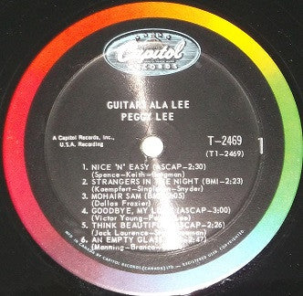 Peggy Lee : Guitars A Là Lee (LP, Album, Mono)