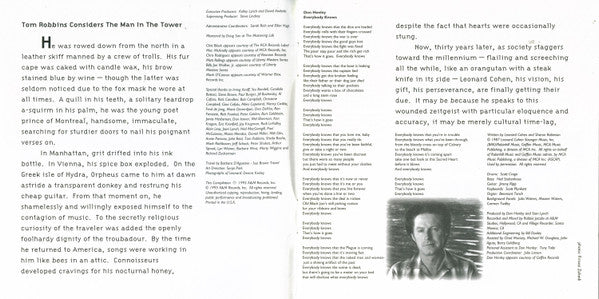 Various : Tower Of Song (The Songs Of Leonard Cohen) (CD, Comp)