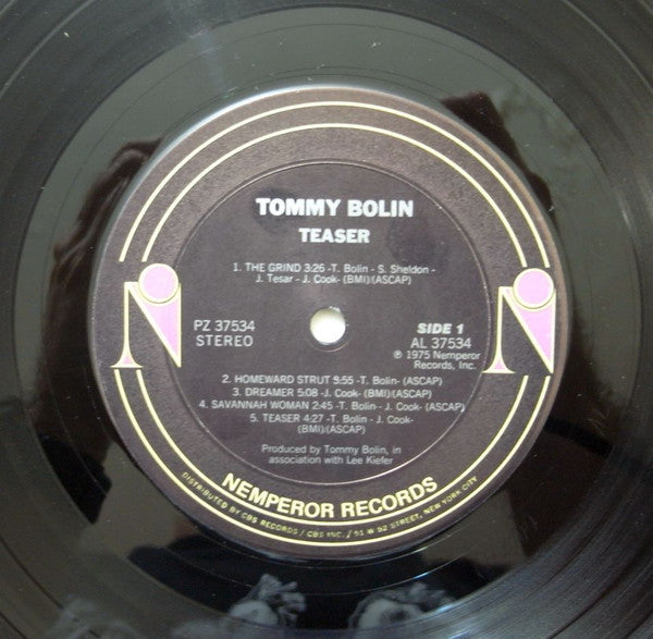 Tommy Bolin : Teaser (LP, Album, RE, Pit)