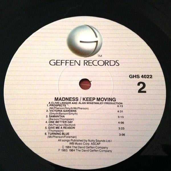 Madness : Keep Moving (LP, Album, All)