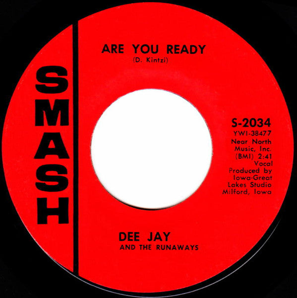 Dee Jay And The Runaways : Peter Rabbit (7", Single)