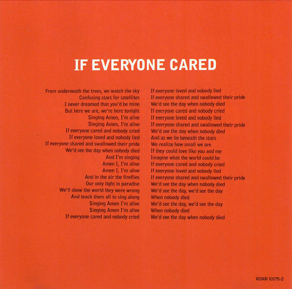 Nickelback : If Everyone Cared (CD, Single, Promo)