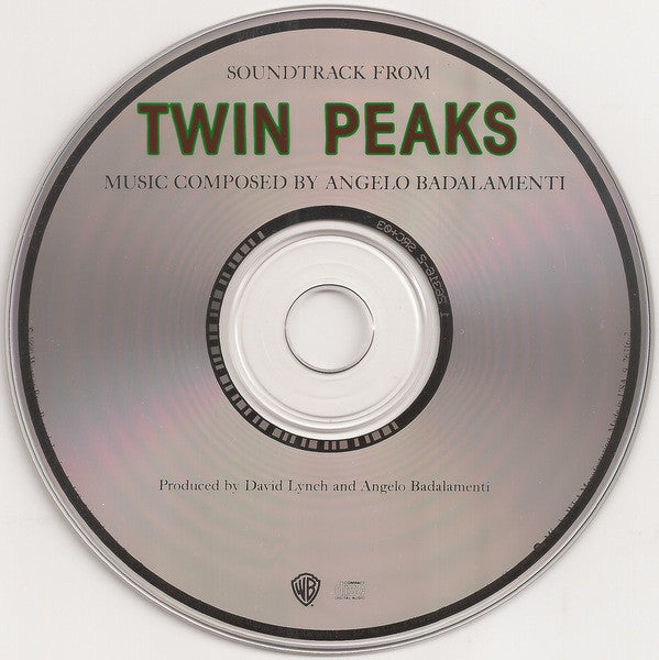 Angelo Badalamenti : Soundtrack From Twin Peaks (CD, Album, SRC)