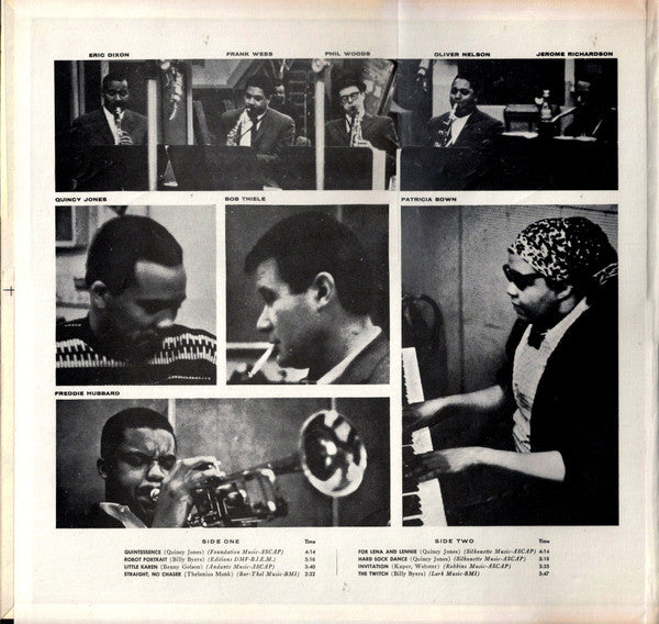 Quincy Jones And His Orchestra : The Quintessence (LP, Album, RP)