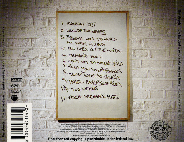 The Streets : The Hardest Way To Make An Easy Living (CD, Album, Exp)