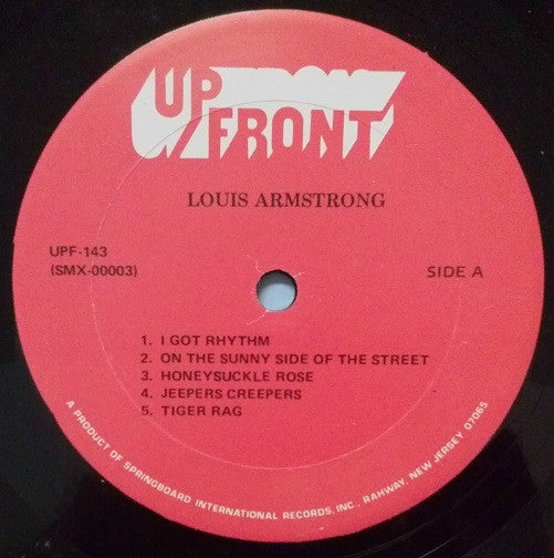 Louis Armstrong : Louis Armstrong (LP, Album, Comp)