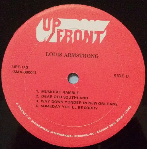 Louis Armstrong : Louis Armstrong (LP, Album, Comp)