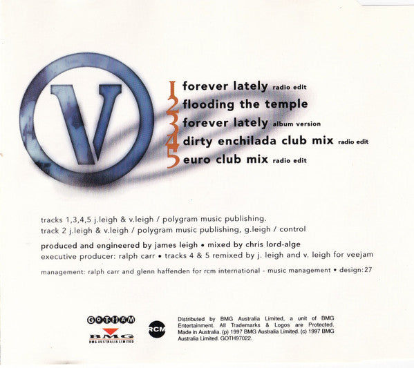 Invertigo (2) : Forever Lately (CD, Single)