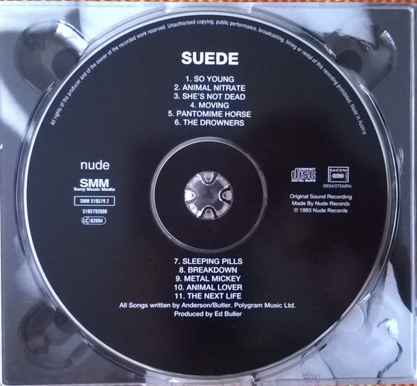 Suede : Suede (CD, Album, RE, Dig)