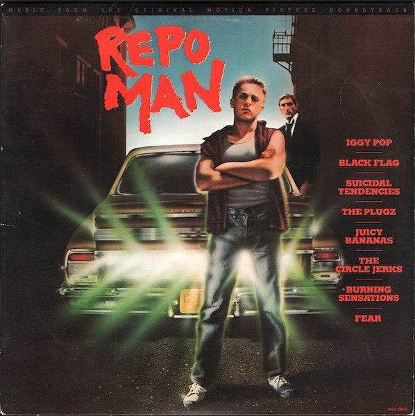 Various : Repo Man (Music From The Original Motion Picture Soundtrack) (LP, Album, Pin)