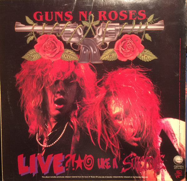 Guns N' Roses : G N' R Lies (LP, Album, Club, CH)