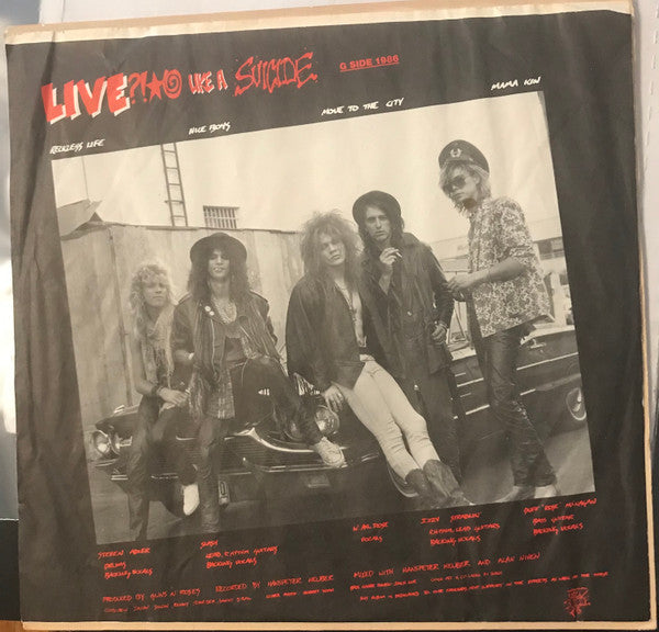 Guns N' Roses : G N' R Lies (LP, Album, Club, CH)