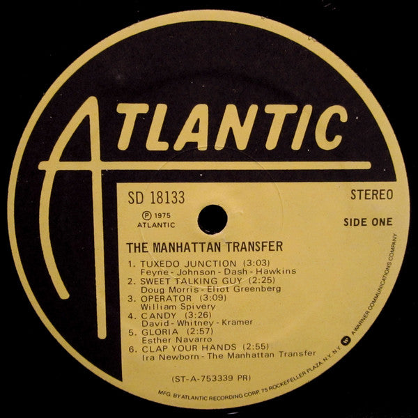 The Manhattan Transfer : The Manhattan Transfer (LP, Album, RP, PR )