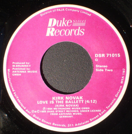 Kirk Novak : Send Her A Dream/Love Is The Ballet (7", Single)