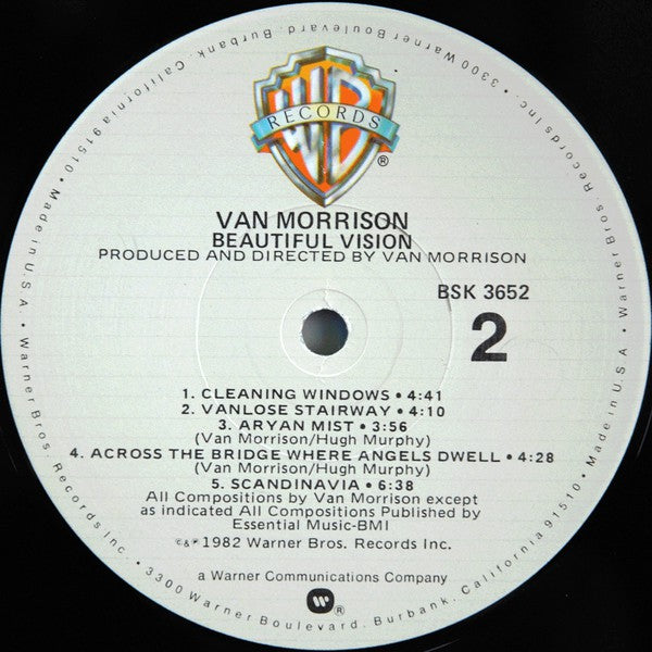 Van Morrison : Beautiful Vision (LP, Album, Los)