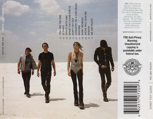 Shiny Toy Guns : We Are Pilots (CD, Album, 3rd)