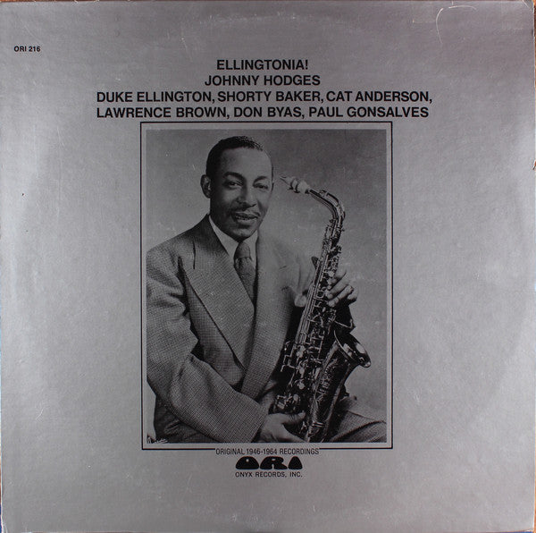 Johnny Hodges : Ellingtonia! (LP)