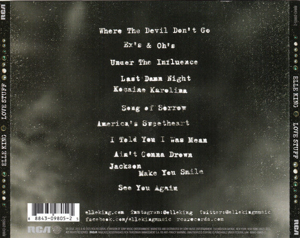 Elle King : Love Stuff (CD, Album)